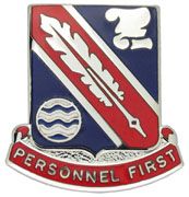 444th Personnel Services Battalion Army Unit Crest