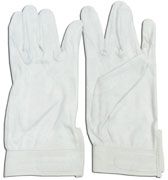 Gloves White X-Large With Velcro