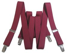 Logistics Soldier Army Suspenders Red Clip On