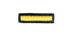 Army Service Stripes Overseas Bar Gold/Blue Small