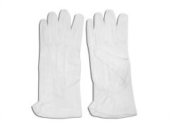 GLOVES WHITE OFFICER NO SNAP LARGE