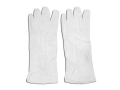 GLOVES WHITE OFFICER NO SNAP MEDIUM