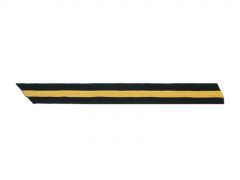 ARMY SERVICE STRIPES  3 YEAR GOLD/BLUE