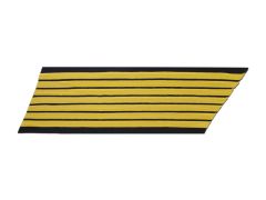 ARMY SERVICE STRIPES  21 YEAR GOLD/BLUE