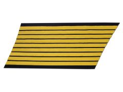 ARMY SERVICE STRIPES  27 YEAR GOLD/BLUE