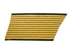 ARMY SERVICE STRIPES  36 YEAR GOLD/BLUE