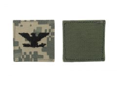 ARMY OFFICER RANK  COLONEL  ACU/VELCRO