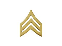 ARMY CHEVRON  22K  SERGEANT 