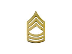 ARMY CHEVRON  22K  MASTER SERGEANT 