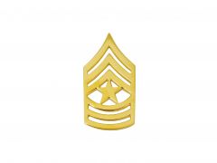 ARMY CHEVRON  22K  STAFF SERGEANT MAJOR 