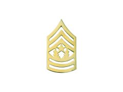 ARMY CHEVRON  22K  COMMAND SERGEANT MAJOR 