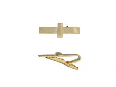 ARMY TIE CLASP, 2ND LIEUTENANT GOLD PLATED 