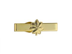 ARMY TIE CLASP, MAJOR GOLD PLATED 