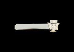 NAVY TIE CLASP, ENLISTED EMBLEM BRITE 