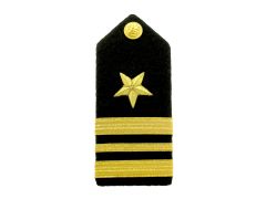 NAVY SHOULDER BOARD, LIEUTENANT COMMANDER LINE, LARGE