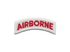 Airborne Red White Army Tabs