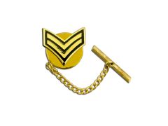 ARMY TIE TAC, CORPORAL GOLD PLATED 