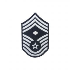 AIR FORCE CHEVRON, CHIEF MASTER SERGEANT W/DIAM, FULL COLOR, SMALL