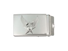 Air Force Brite Buckle Ridgeway With Hap Arnold Emblem