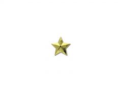 RIBBON ACCESSORY, STAR 5/16" GOLD PLATED 